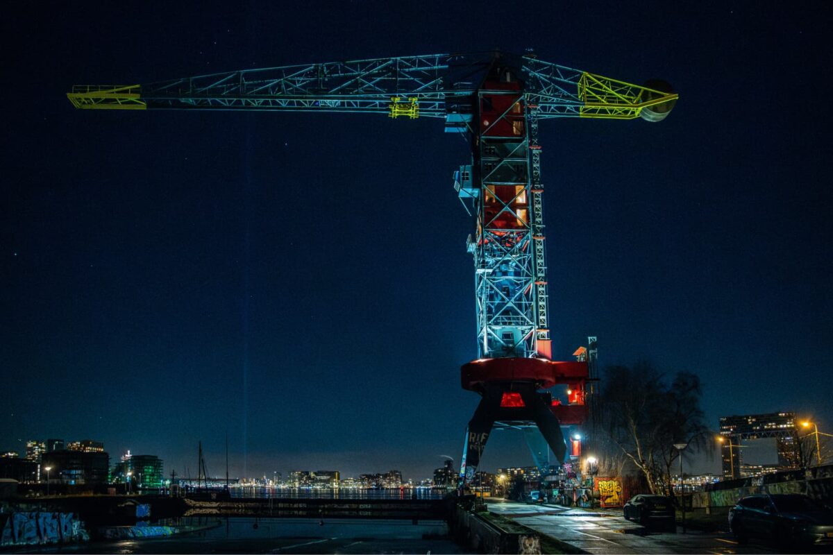 Third Anniversary Sweav at the NDSM Crane
